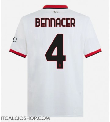 AC Milan Ismael Bennacer #4 Seconda Maglia 2024-25 Manica Corta